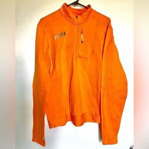Hoka Men's Orange Half Zip